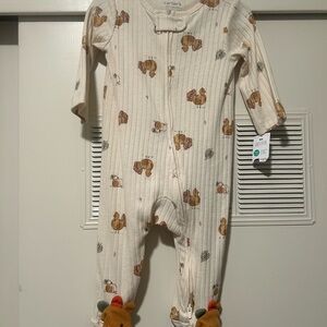 Carter's Beige Thanksgiving One Piece